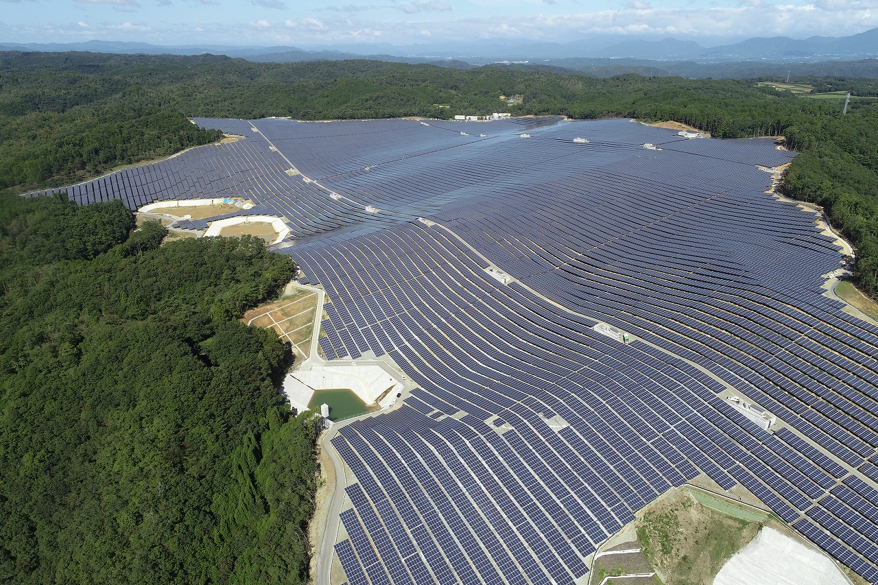 作東メガソーラー 青木あすなろ建設株式会社