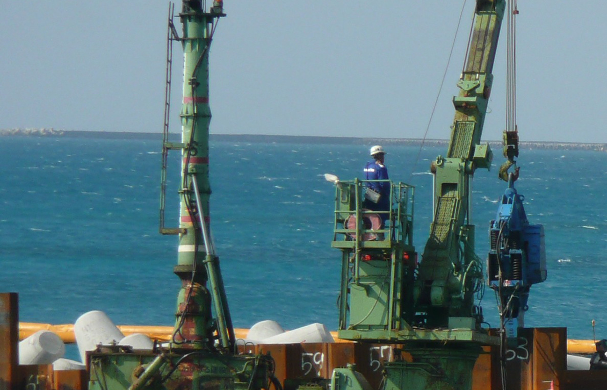 Jetties construction